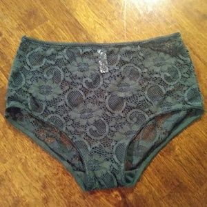 🍉Marilyn Monroe High Waist Forest Green Brief